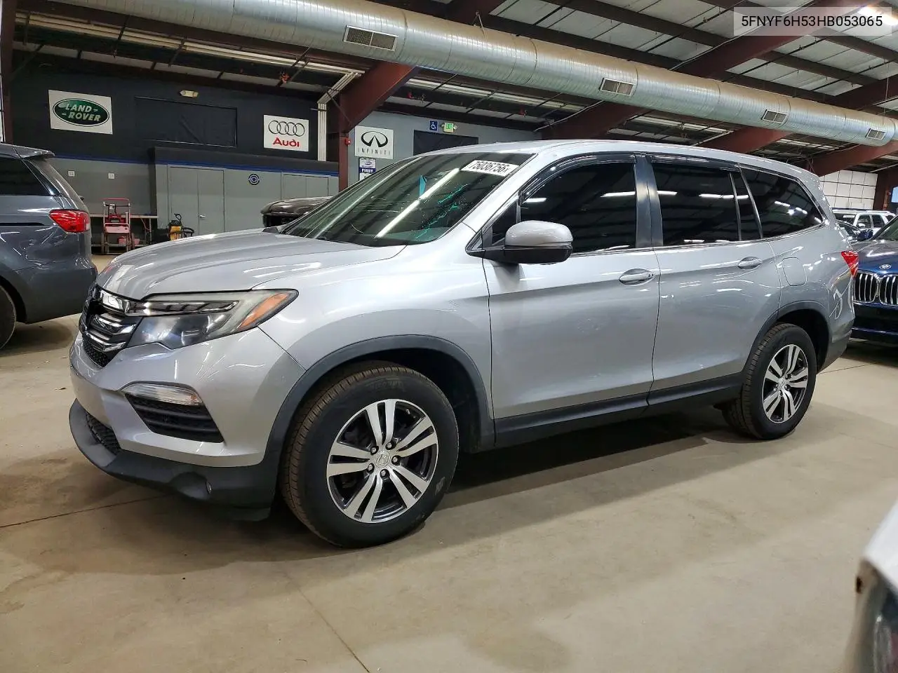 HONDA PILOT 2017, VIN 5FNYF6H53HB053065