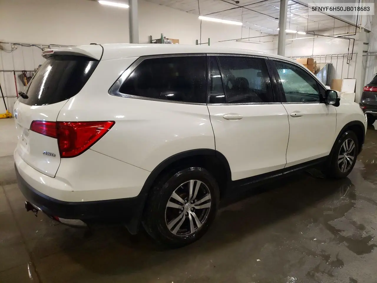 2018 HONDA PILOT VIN 5FNYF6H50JB018683 — фото 3