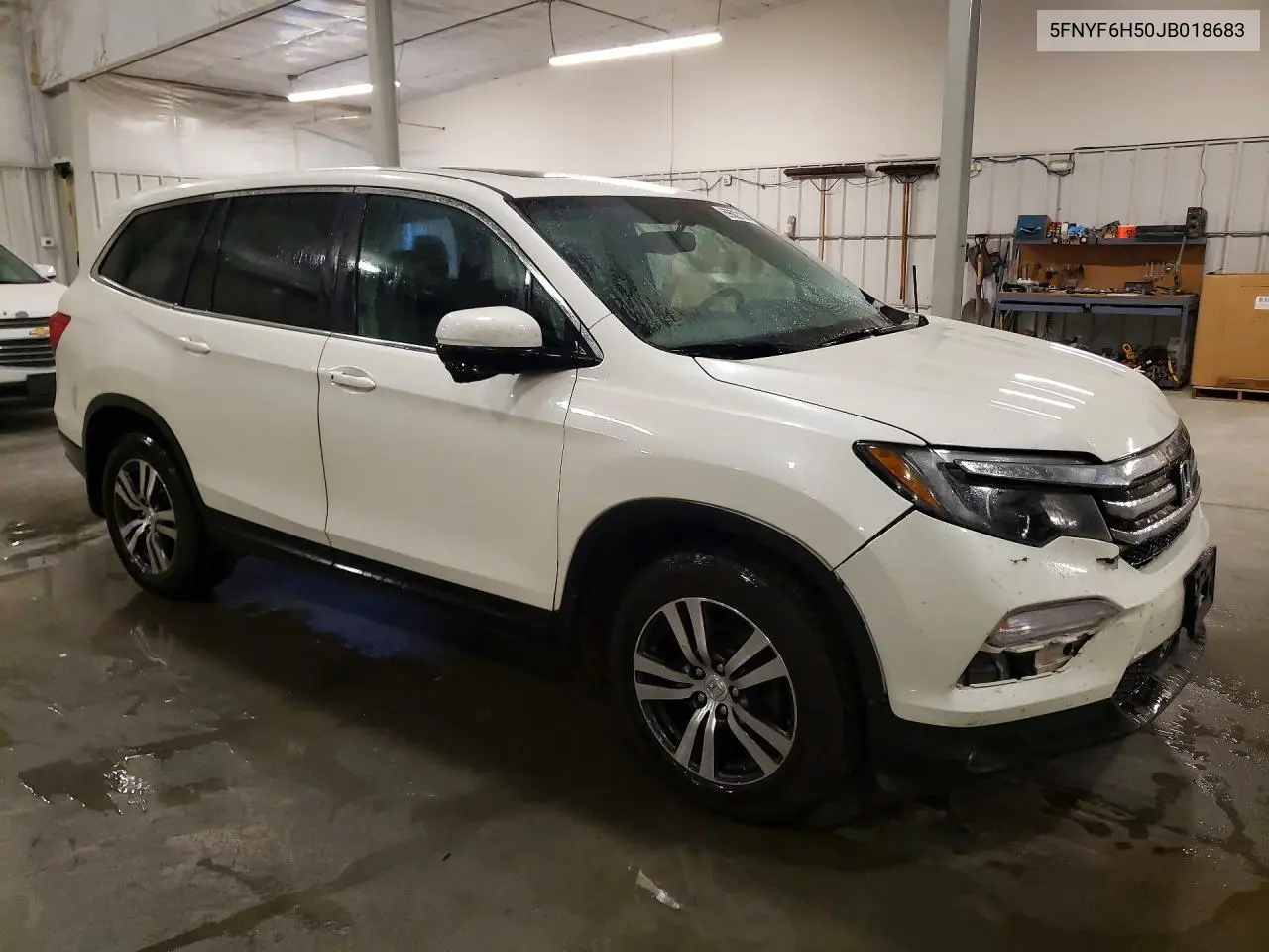 2018 HONDA PILOT VIN 5FNYF6H50JB018683 — фото 4