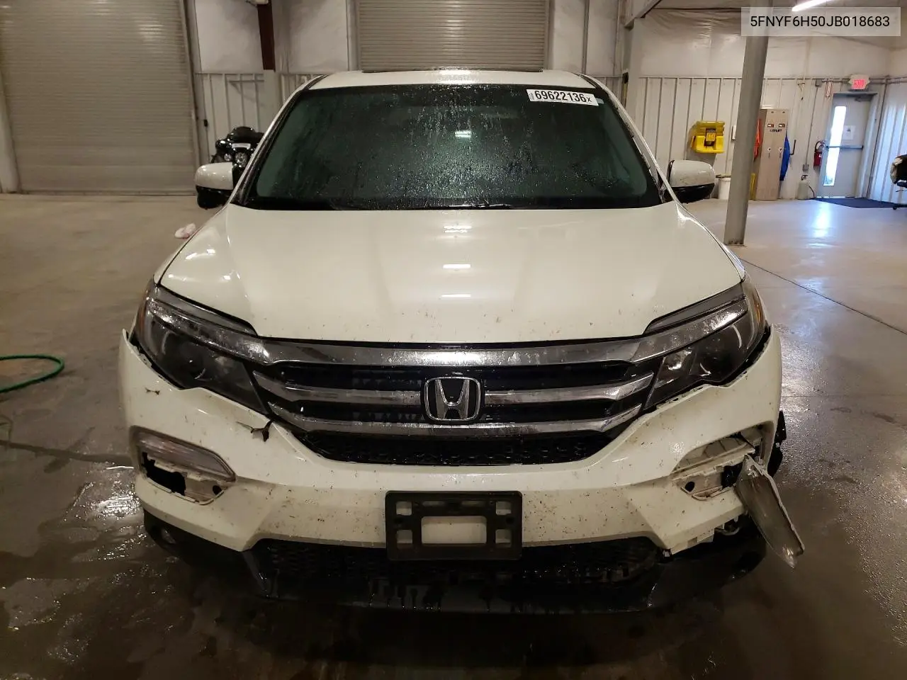 2018 HONDA PILOT VIN 5FNYF6H50JB018683 — фото 5