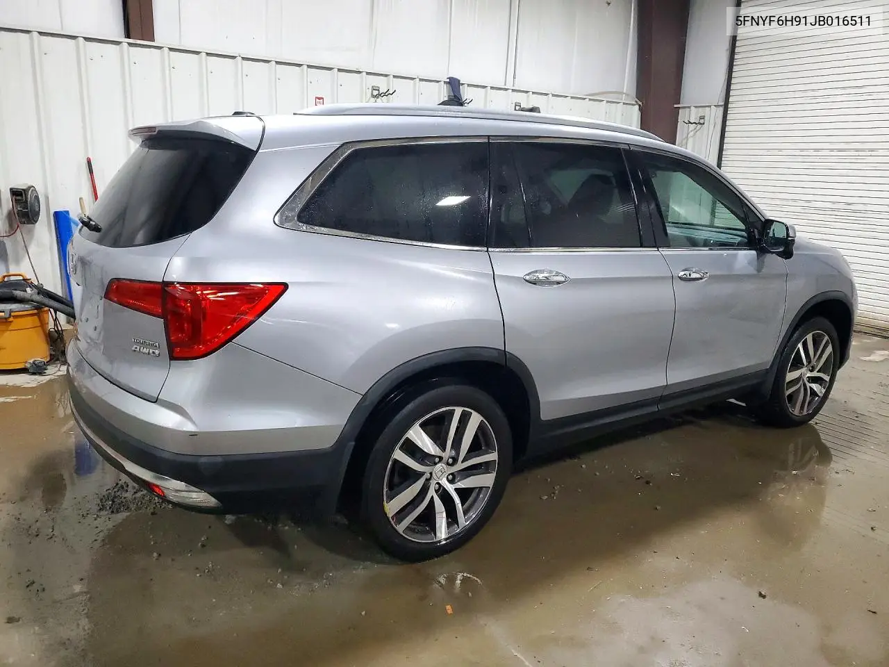 2018 HONDA PILOT VIN 5FNYF6H91JB016511 — фото 3