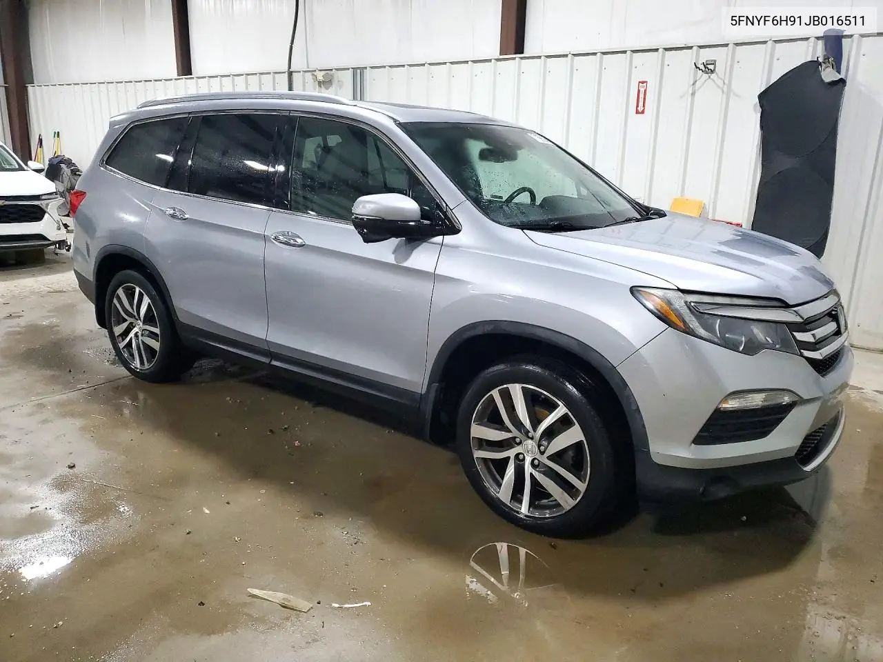 2018 HONDA PILOT VIN 5FNYF6H91JB016511 — фото 4
