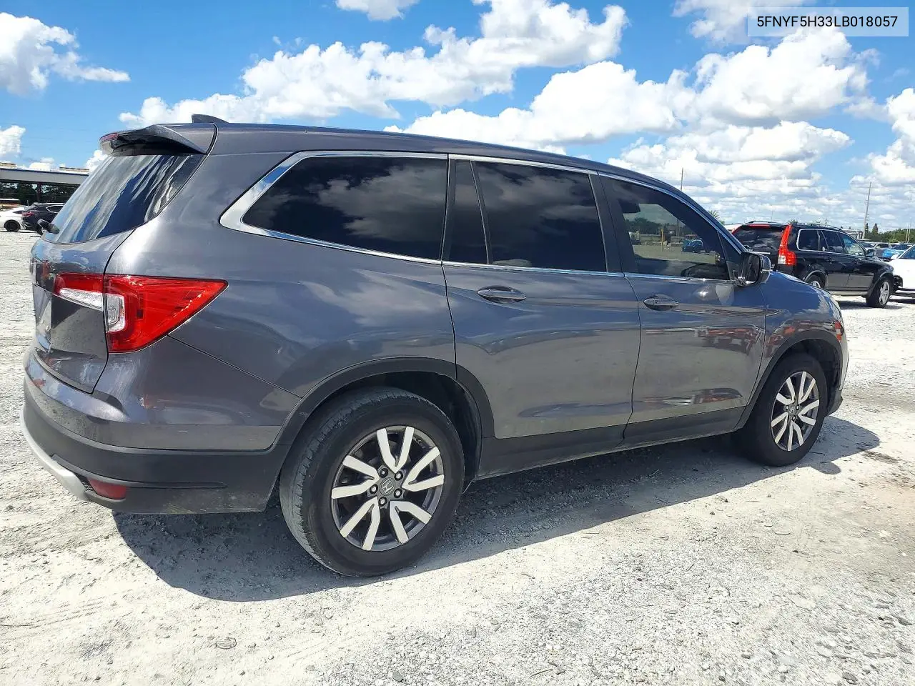 2020 HONDA PILOT VIN 5FNYF5H33LB018057 — фото 3