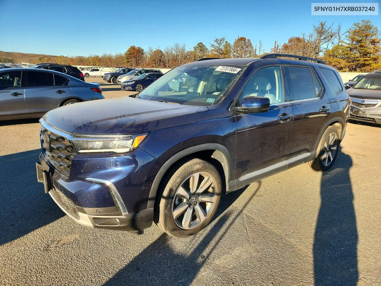 HONDA PILOT 2024, VIN 5FNYG1H7XRB037240