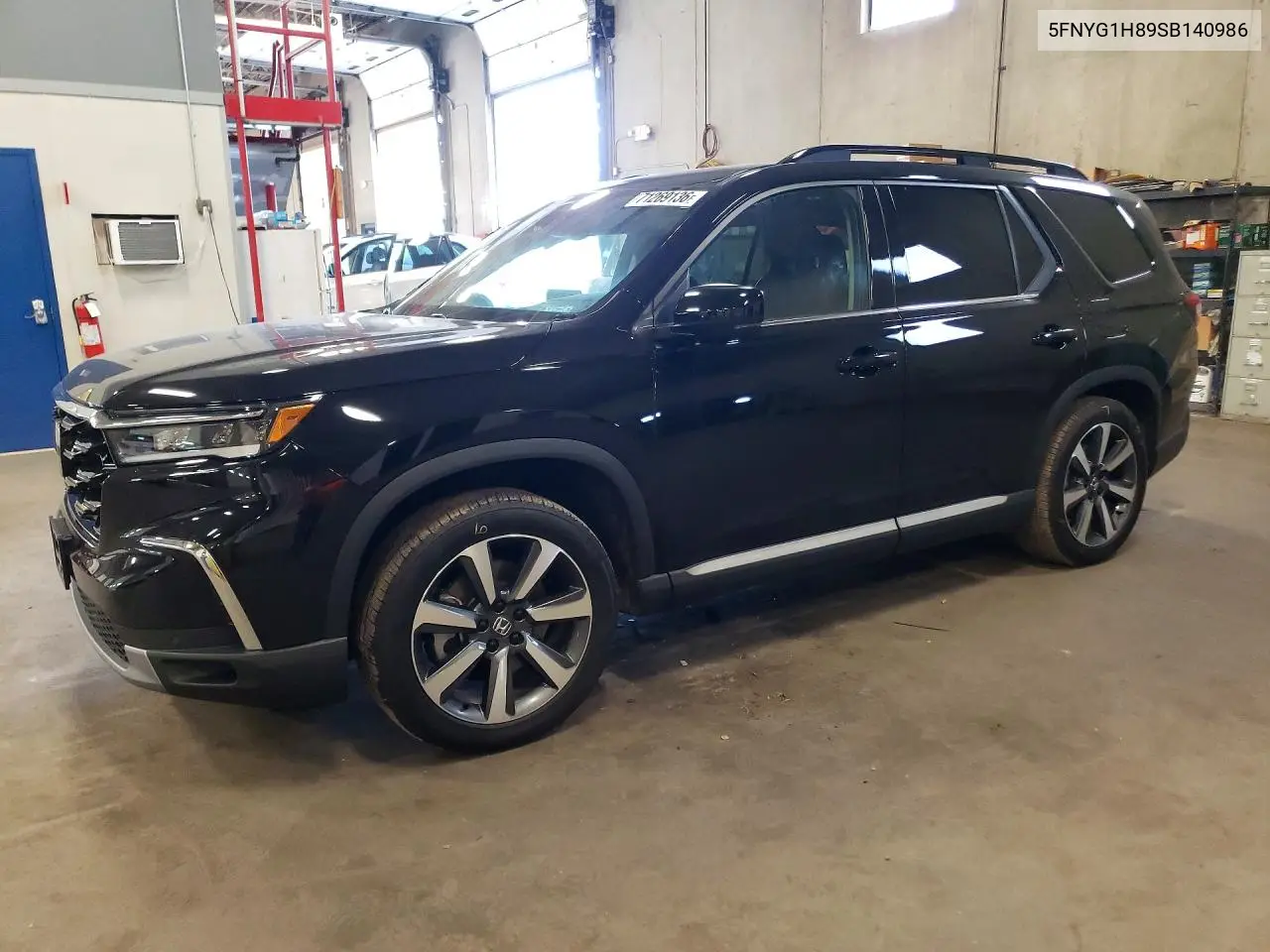 HONDA PILOT 2025, VIN 5FNYG1H89SB140986