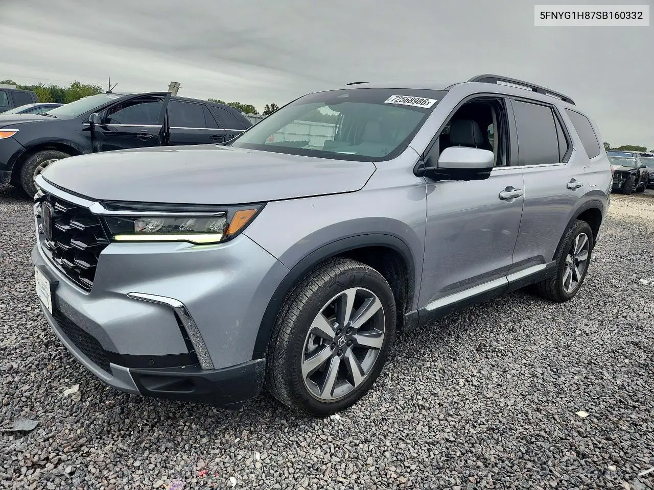 HONDA PILOT 2025, VIN 5FNYG1H87SB160332