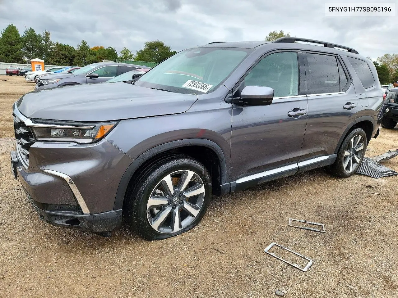 HONDA PILOT 2025, VIN 5FNYG1H77SB095196