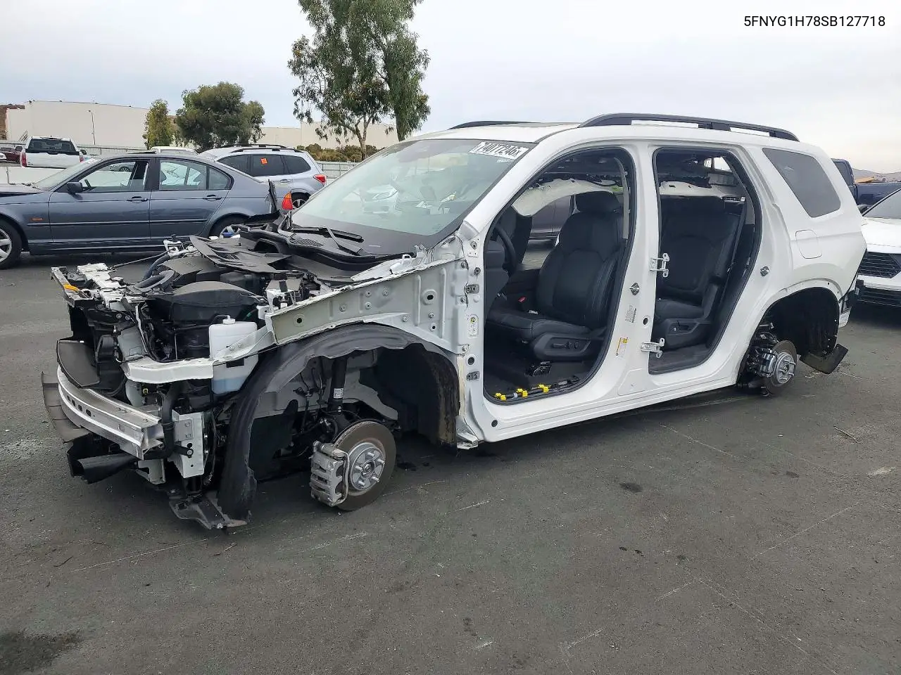 HONDA PILOT 2025, VIN 5FNYG1H78SB127718