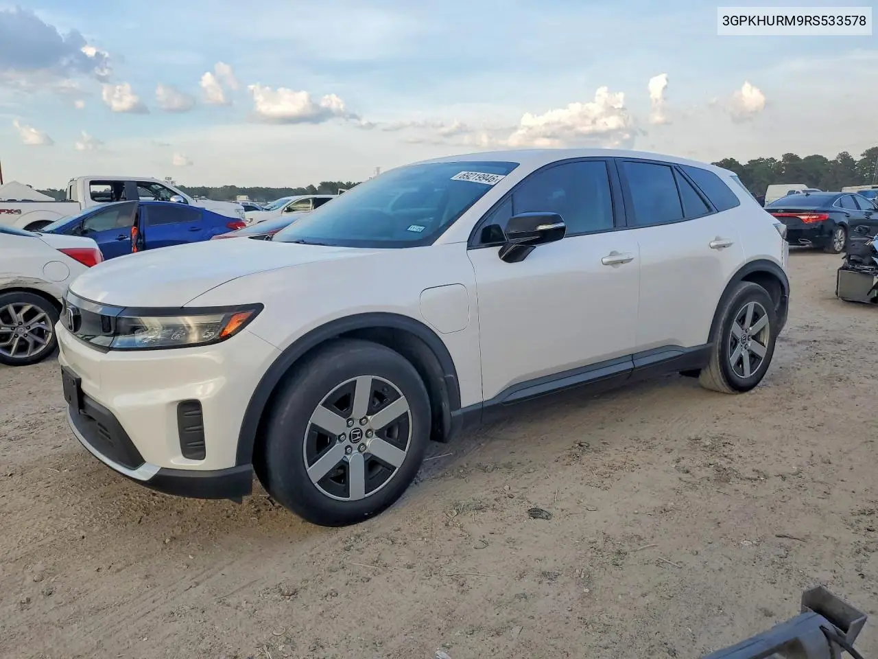 HONDA PROLOGUE 2024, VIN 3GPKHURM9RS533578