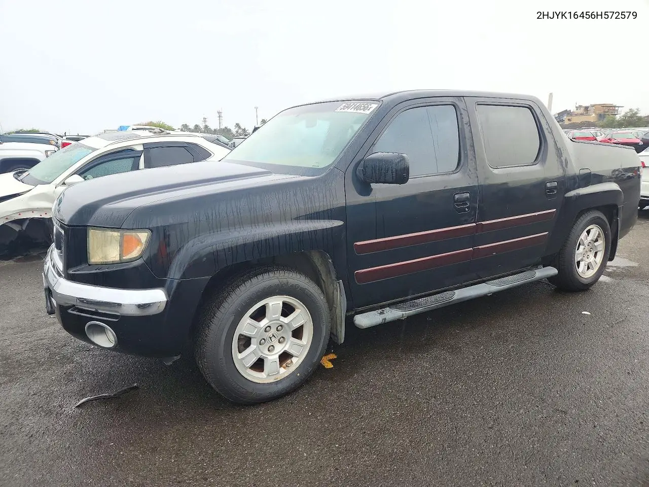 HONDA RIDGELINE 2006, VIN 2HJYK16456H572579