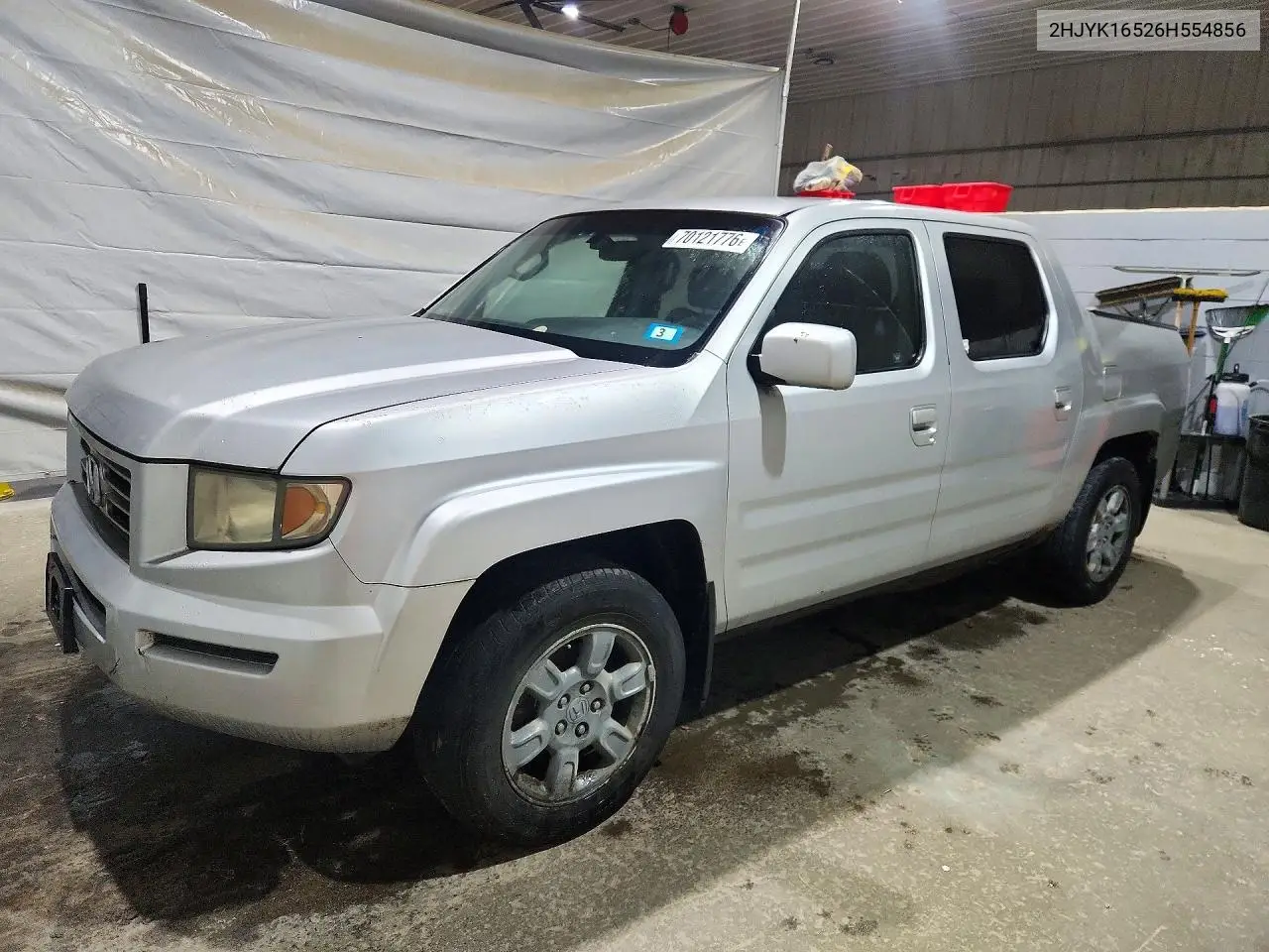 HONDA RIDGELINE 2006, VIN 2HJYK16526H554856