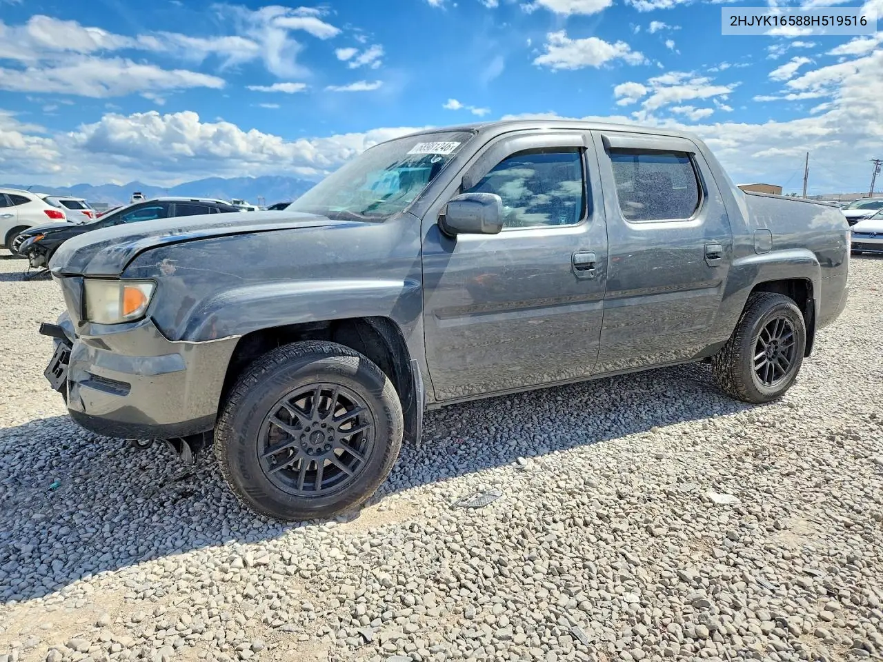 HONDA RIDGELINE 2008, VIN 2HJYK16588H519516