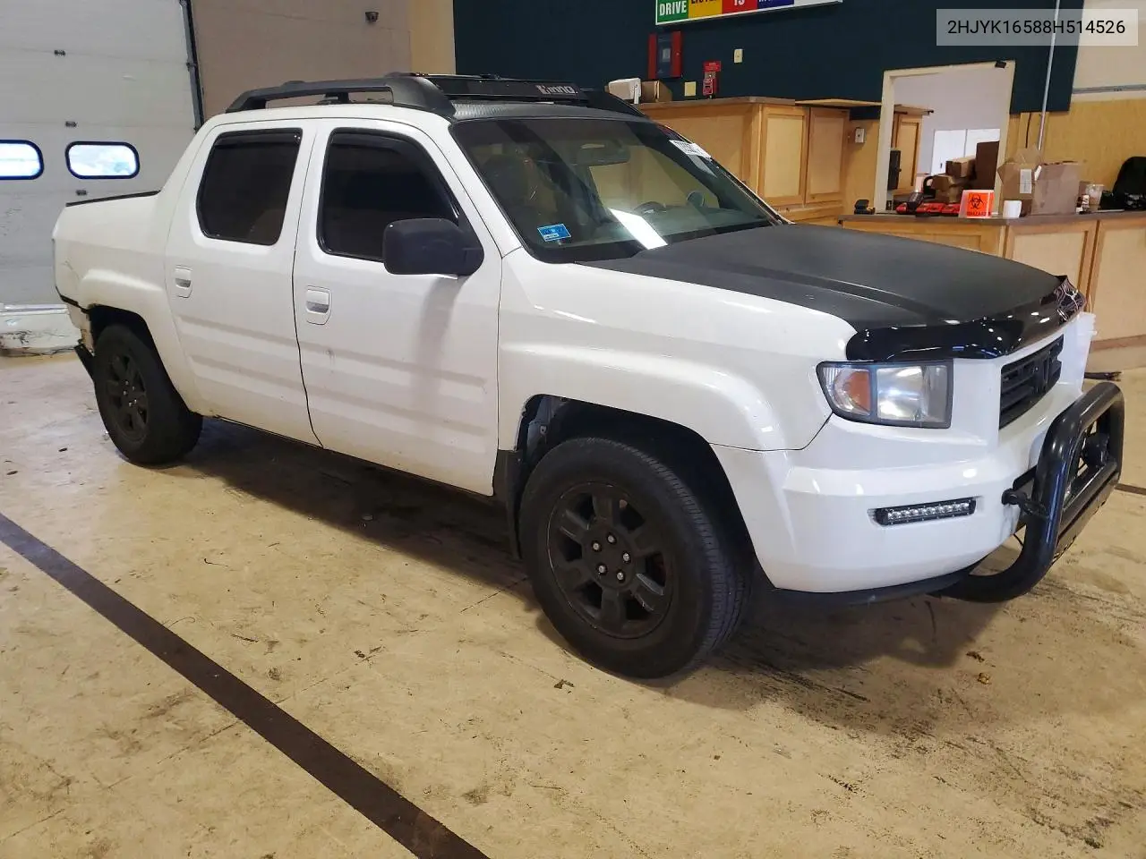 2008 HONDA RIDGELINE VIN 2HJYK16588H514526 — фото 4