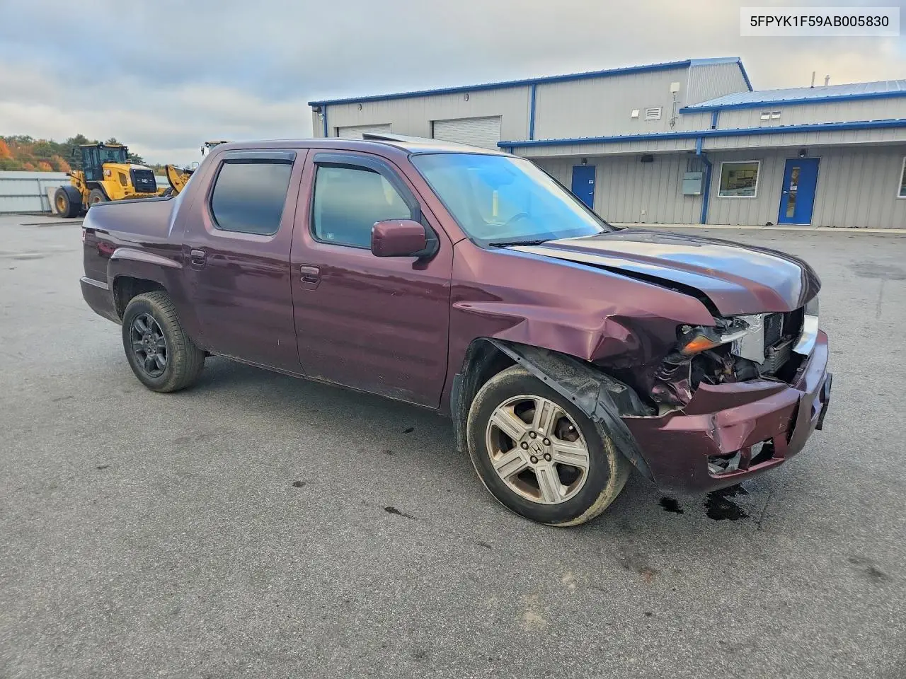 2010 HONDA RIDGELINE VIN 5FPYK1F59AB005830 — фото 4