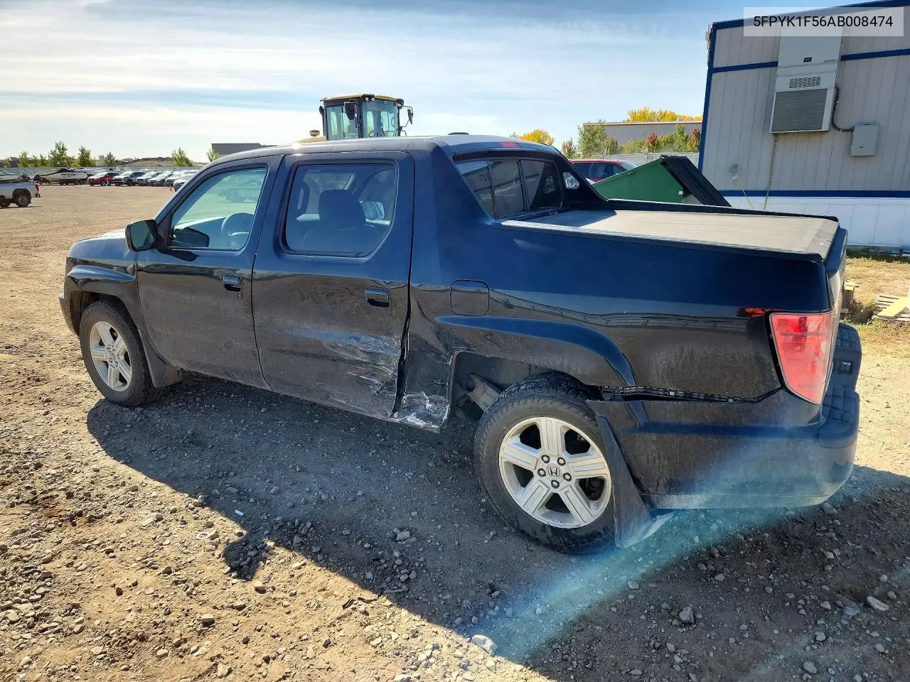 2010 HONDA RIDGELINE VIN 5FPYK1F56AB008474 — фото 2