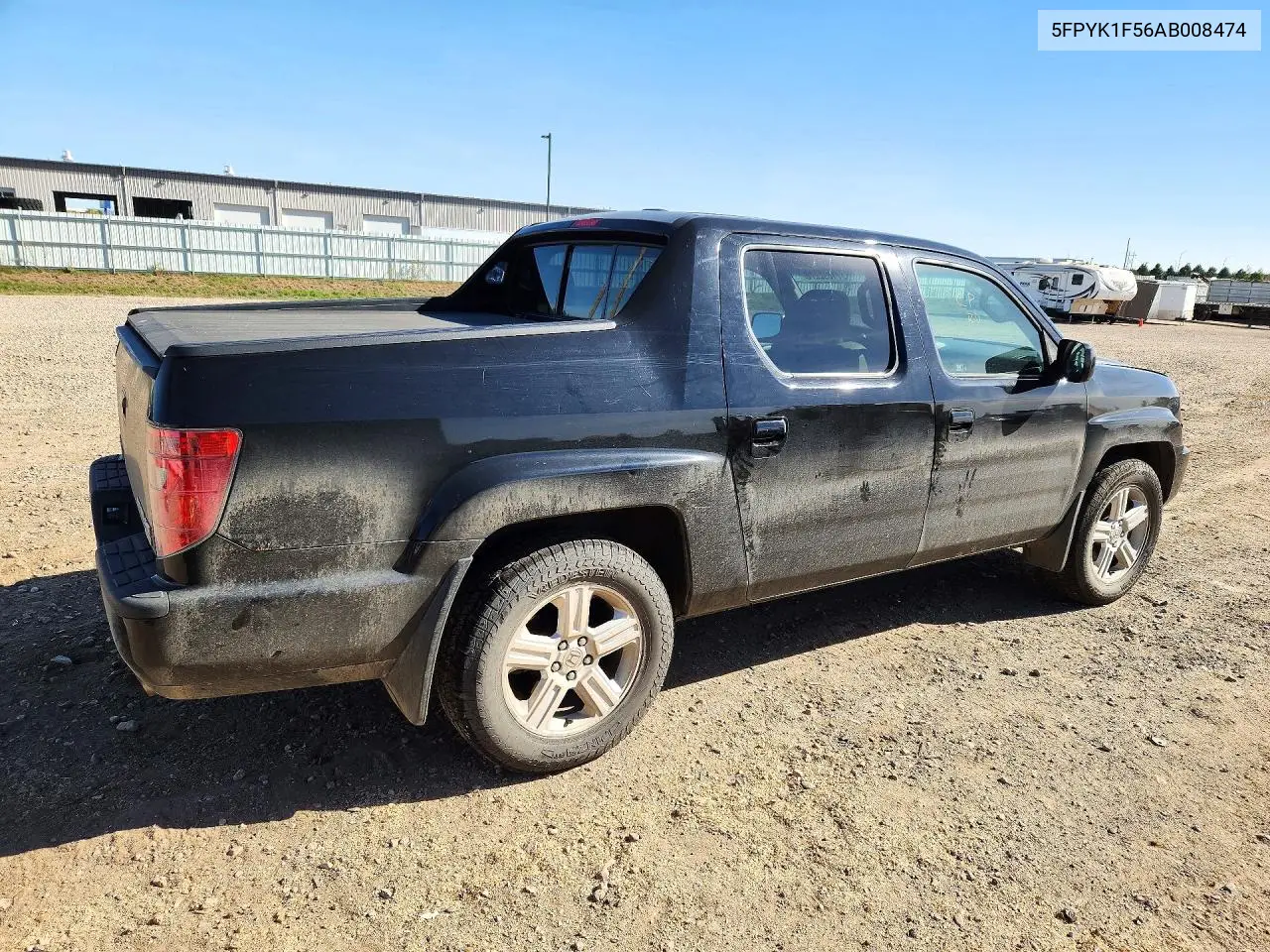 2010 HONDA RIDGELINE VIN 5FPYK1F56AB008474 — фото 3