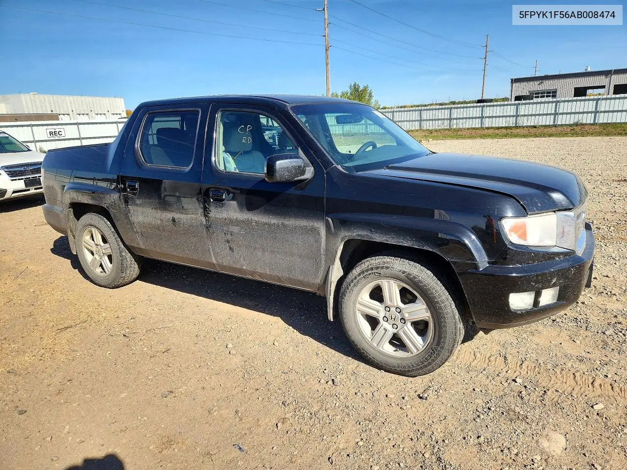 2010 HONDA RIDGELINE VIN 5FPYK1F56AB008474 — фото 4