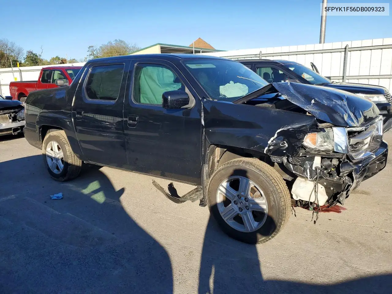 2013 HONDA RIDGELINE VIN 5FPYK1F56DB009323 — фото 4