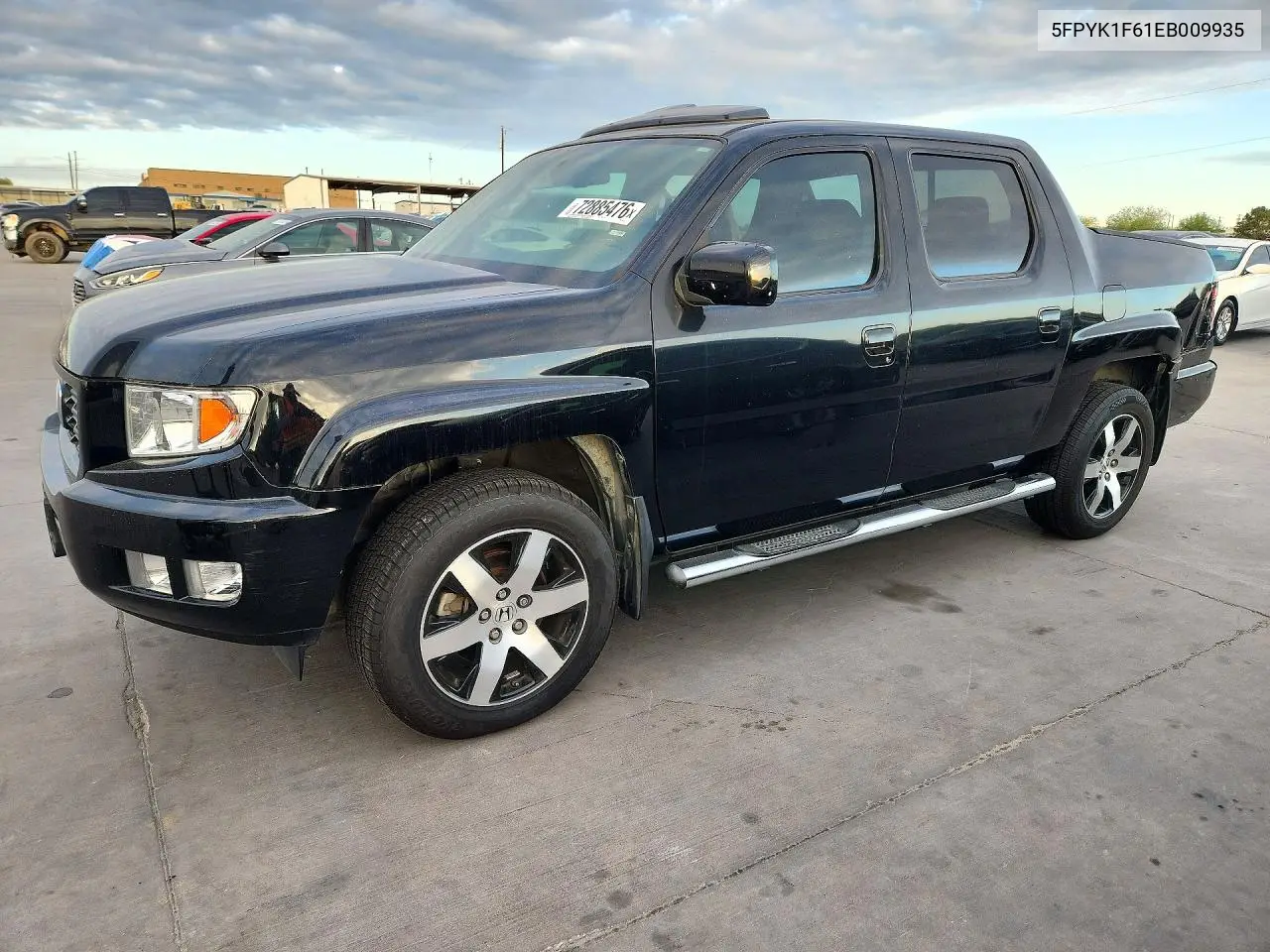 HONDA RIDGELINE 2014, VIN 5FPYK1F61EB009935