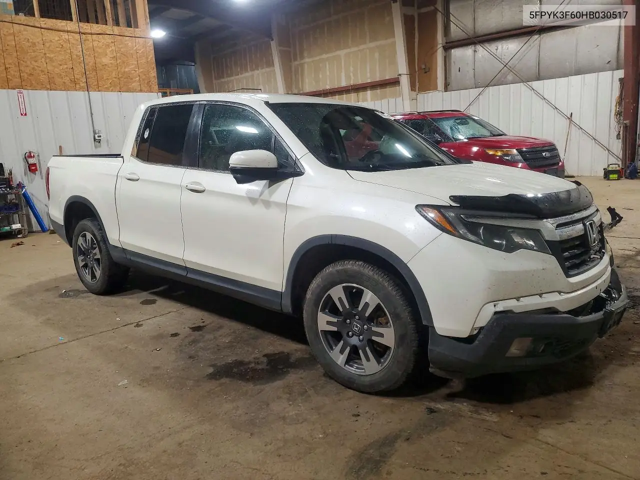 2017 HONDA RIDGELINE VIN 5FPYK3F60HB030517 — фото 4