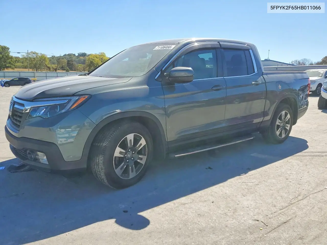 HONDA RIDGELINE 2017, VIN 5FPYK2F65HB011066