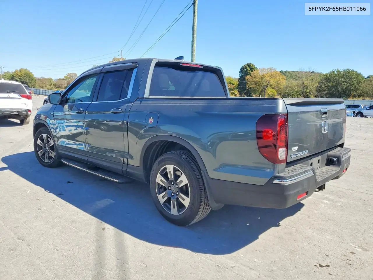 2017 HONDA RIDGELINE VIN 5FPYK2F65HB011066 — фото 2