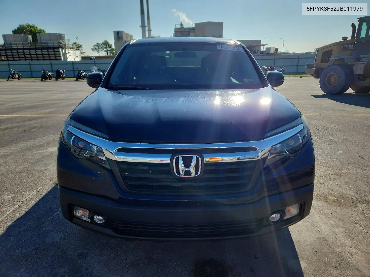 2018 HONDA RIDGELINE VIN 5FPYK3F52JB011979 — фото 5