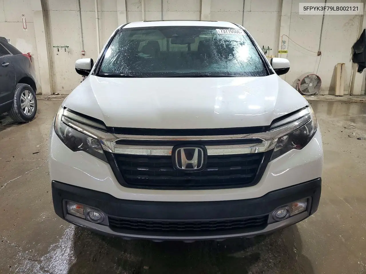 2020 HONDA RIDGELINE VIN 5FPYK3F79LB002121 — фото 5