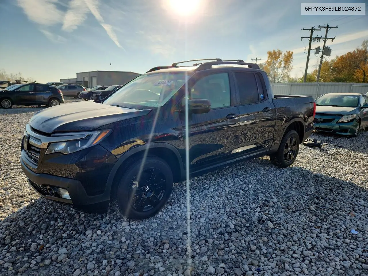 HONDA RIDGELINE 2020, VIN 5FPYK3F89LB024872