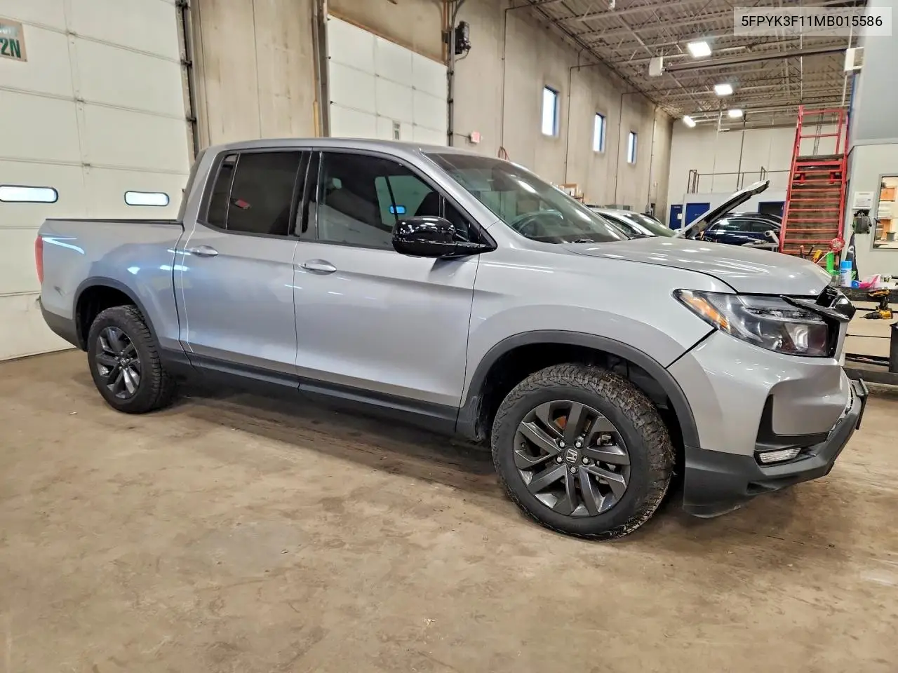 2021 HONDA RIDGELINE VIN 5FPYK3F11MB015586 — фото 4
