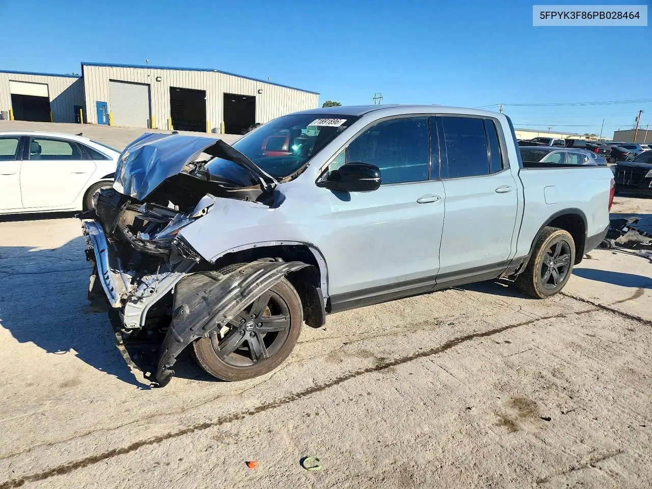 HONDA RIDGELINE 2023, VIN 5FPYK3F86PB028464