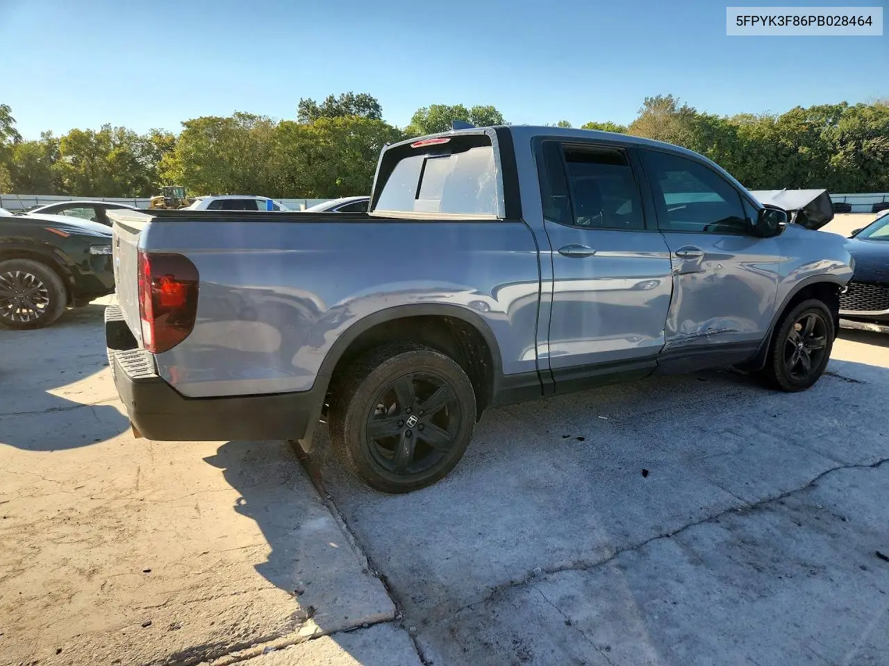 2023 HONDA RIDGELINE VIN 5FPYK3F86PB028464 — фото 3