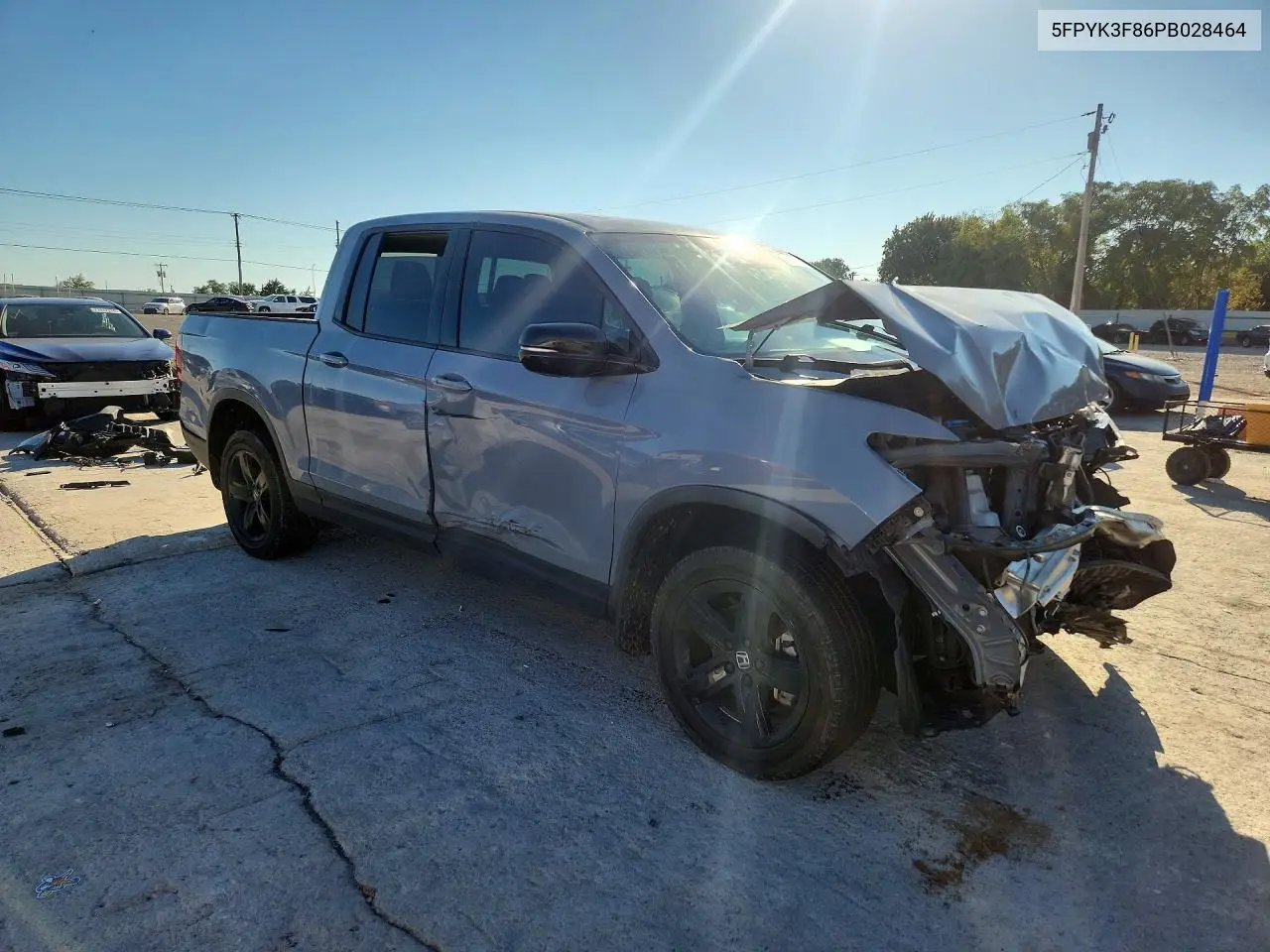 2023 HONDA RIDGELINE VIN 5FPYK3F86PB028464 — фото 4