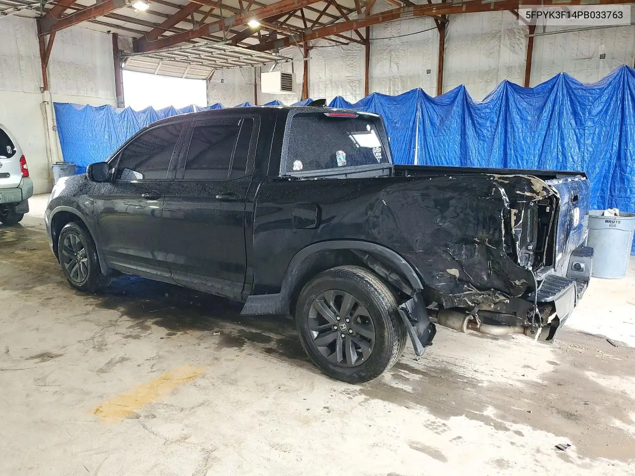 2023 HONDA RIDGELINE VIN 5FPYK3F14PB033763 — фото 2