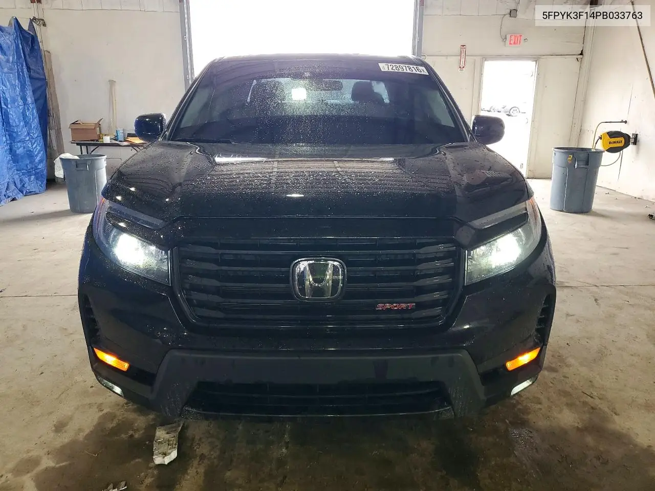 2023 HONDA RIDGELINE VIN 5FPYK3F14PB033763 — фото 5