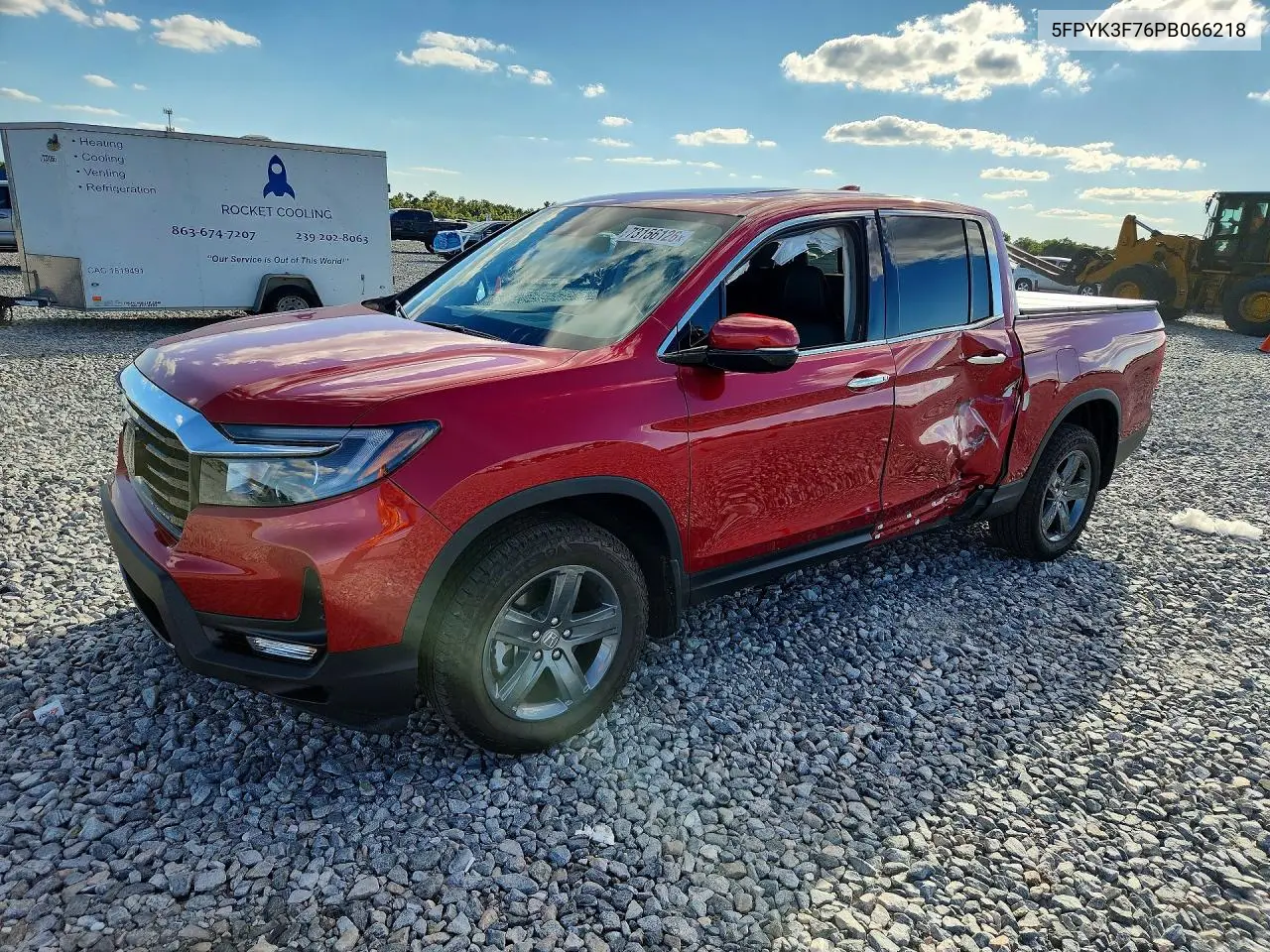 HONDA RIDGELINE 2023, VIN 5FPYK3F76PB066218