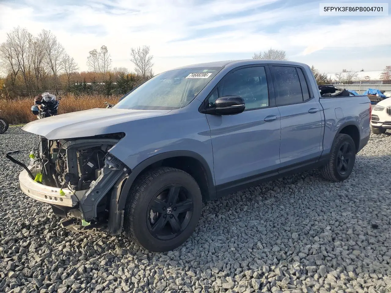 HONDA RIDGELINE 2023, VIN 5FPYK3F86PB004701