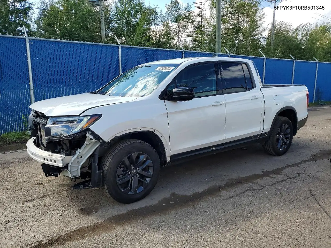 HONDA RIDGELINE 2024, VIN 5FPYK3F10RB501345