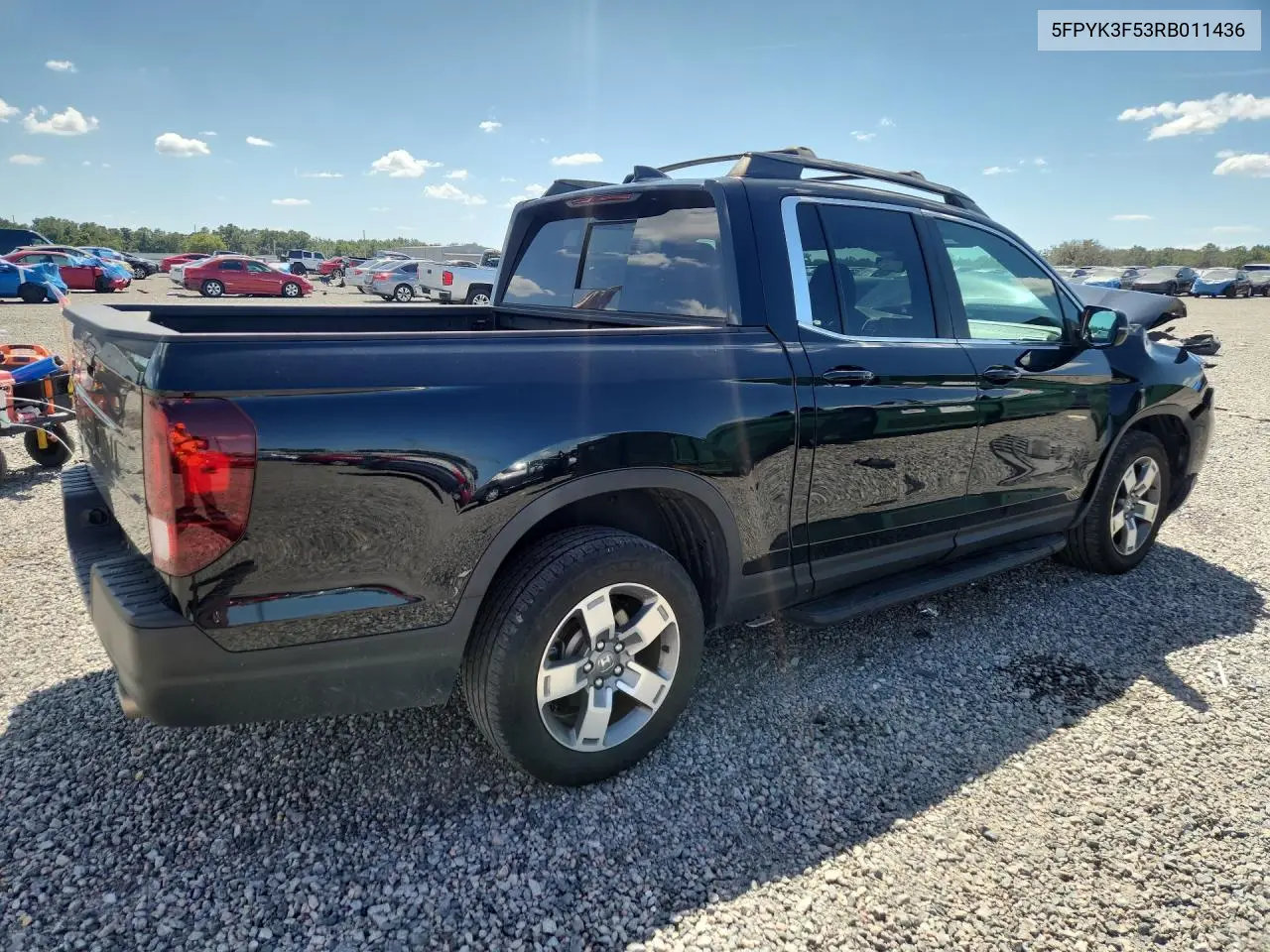 2024 HONDA RIDGELINE VIN 5FPYK3F53RB011436 — фото 3