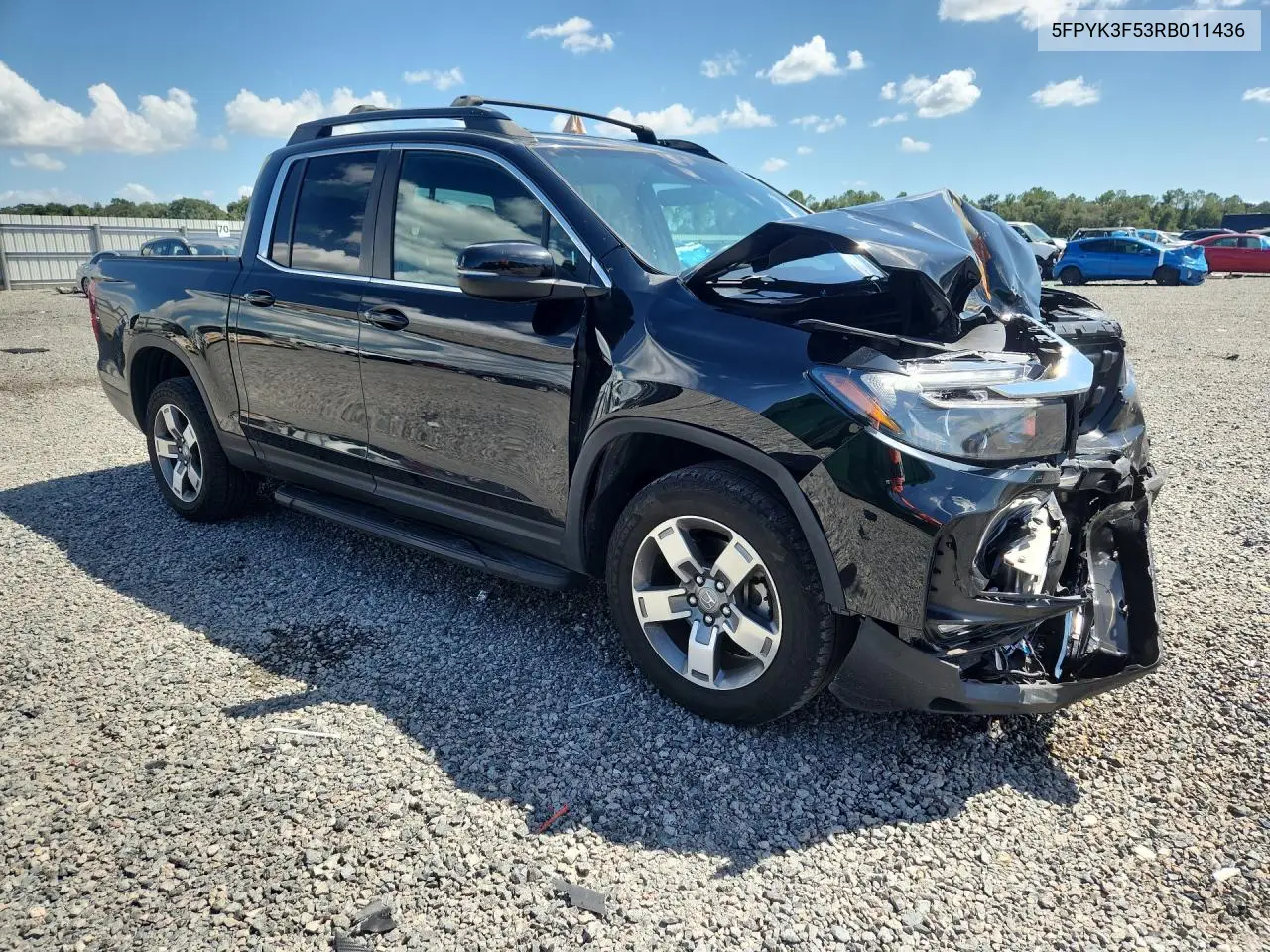 2024 HONDA RIDGELINE VIN 5FPYK3F53RB011436 — фото 4