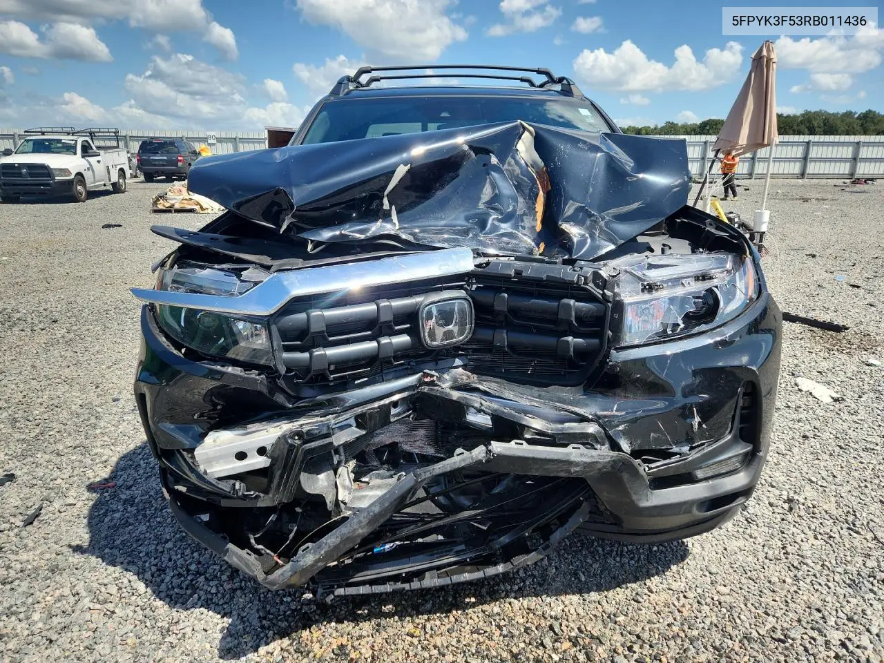2024 HONDA RIDGELINE VIN 5FPYK3F53RB011436 — фото 5