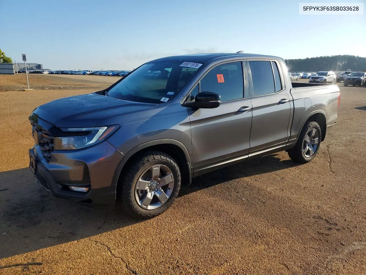 HONDA RIDGELINE 2025, VIN 5FPYK3F63SB033628