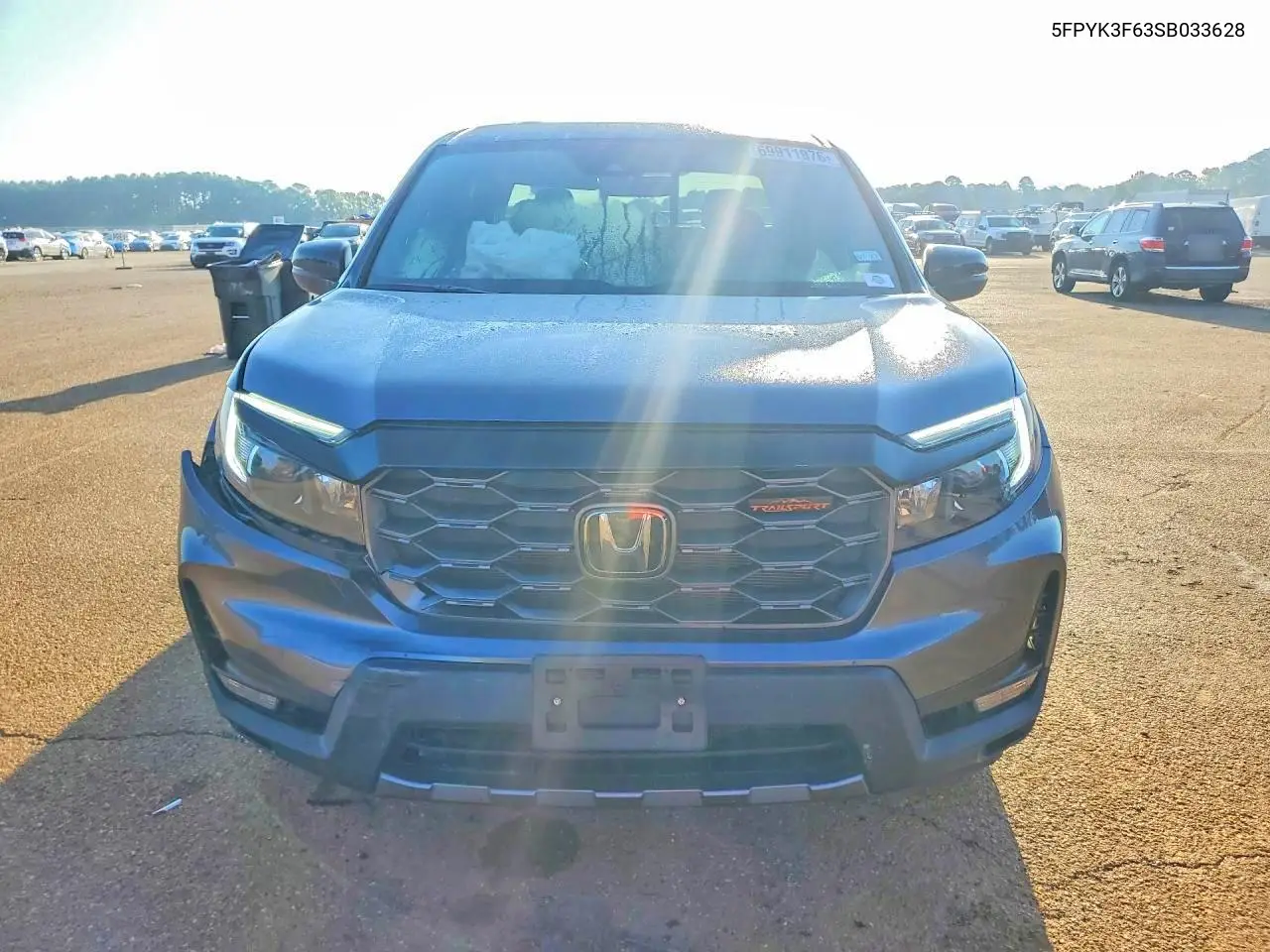 2025 HONDA RIDGELINE VIN 5FPYK3F63SB033628 — фото 5
