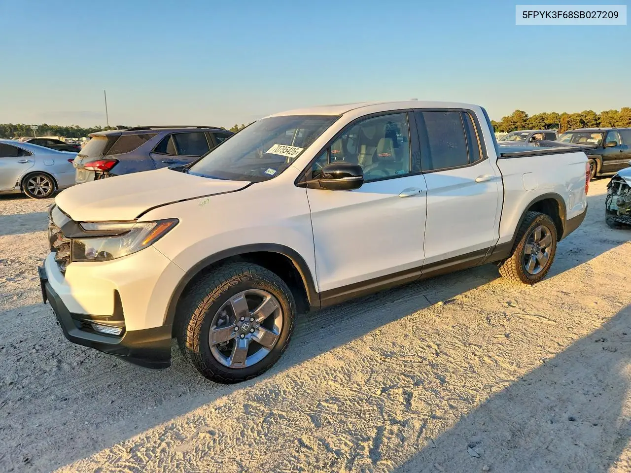 HONDA RIDGELINE 2025, VIN 5FPYK3F68SB027209