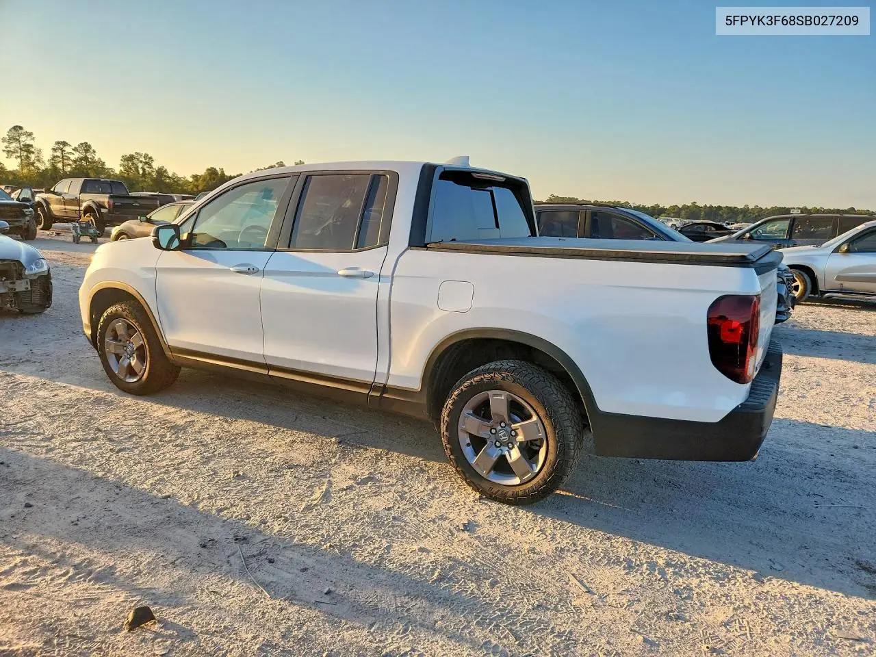2025 HONDA RIDGELINE VIN 5FPYK3F68SB027209 — фото 2