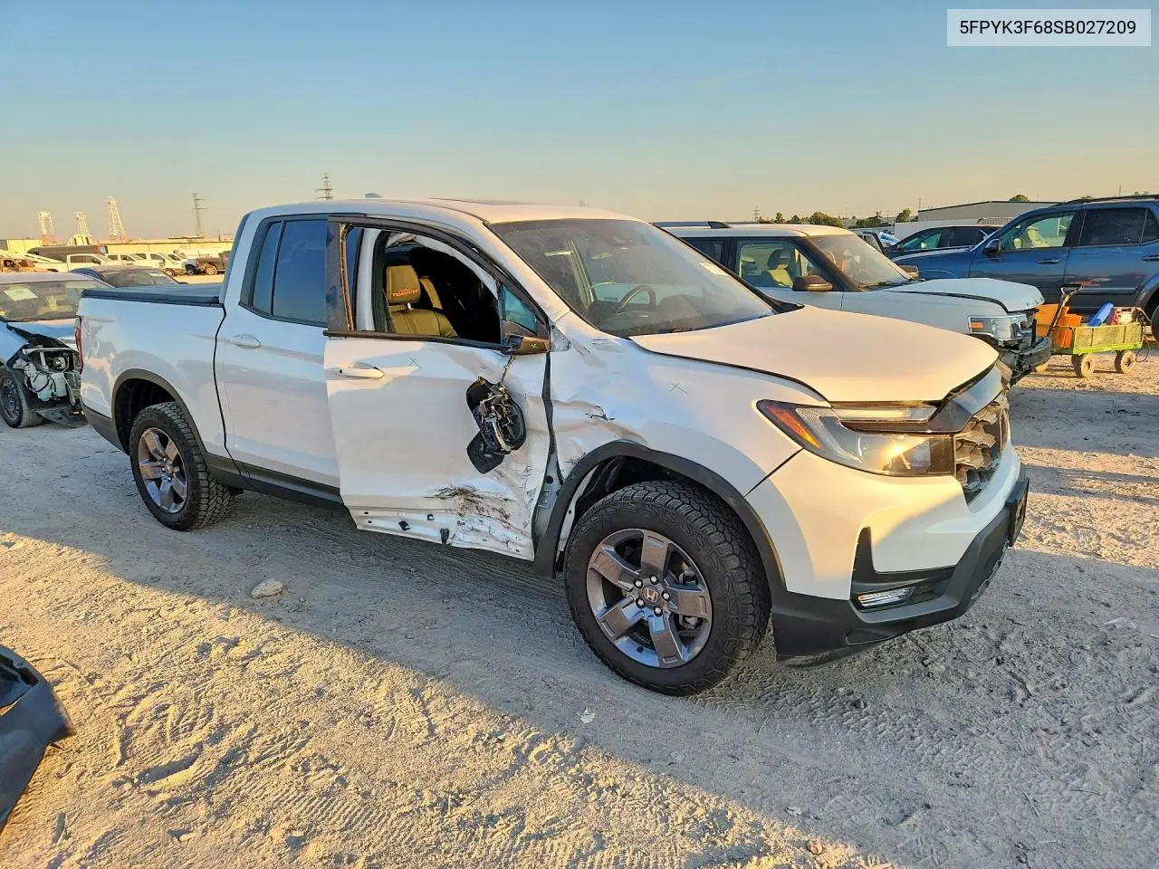 2025 HONDA RIDGELINE VIN 5FPYK3F68SB027209 — фото 4