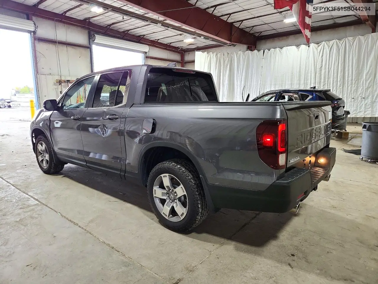 2025 HONDA RIDGELINE VIN 5FPYK3F51SB044294 — фото 2