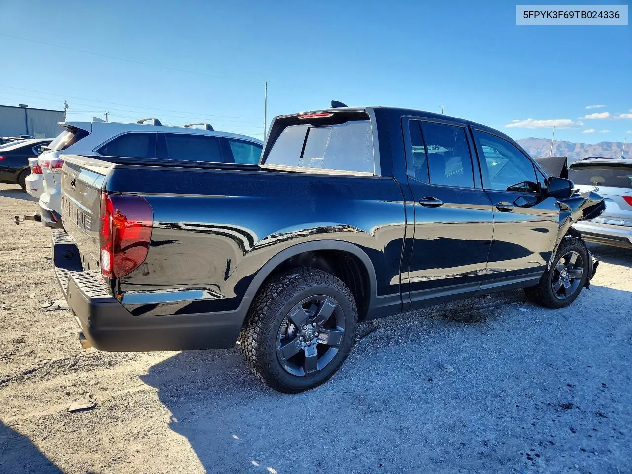 2026 HONDA RIDGELINE VIN 5FPYK3F69TB024336 — фото 3