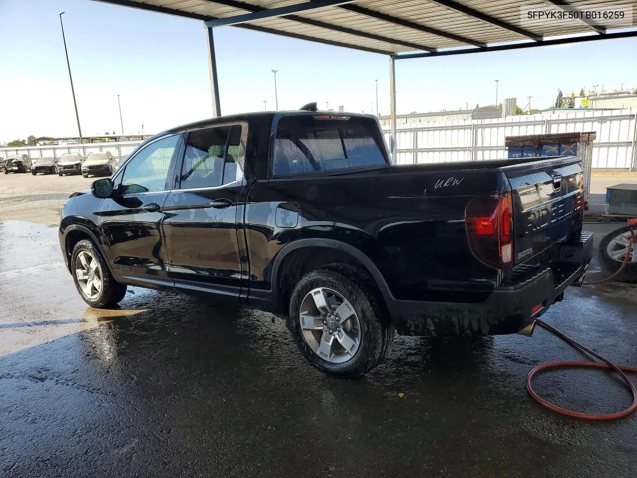 2026 HONDA RIDGELINE VIN 5FPYK3F50TB016259 — фото 2