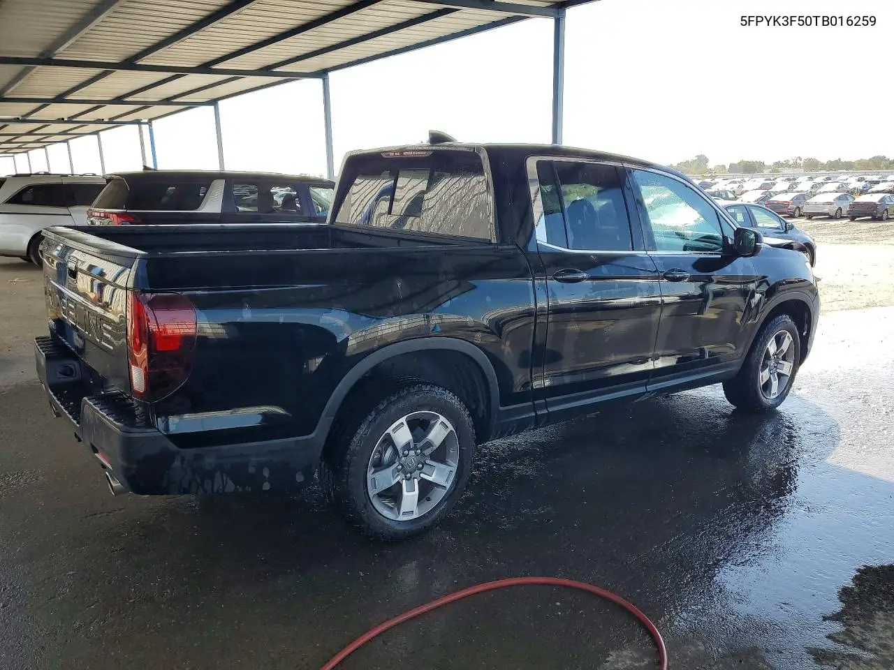 2026 HONDA RIDGELINE VIN 5FPYK3F50TB016259 — фото 3